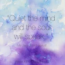 quiet the mind